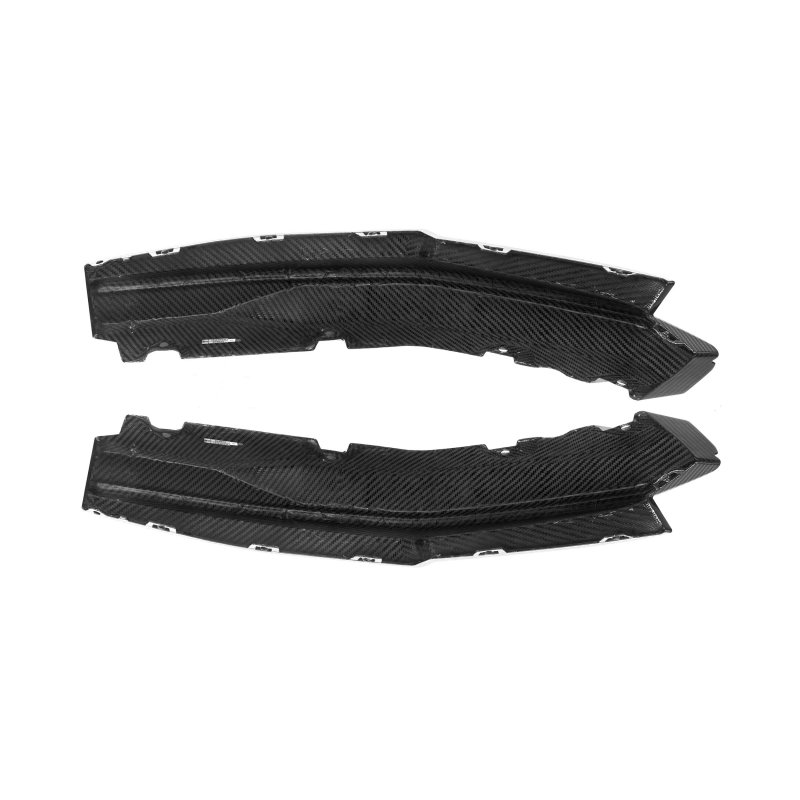 Dry Carbon Fiber SQ-B Style Rear Bumper Canards Splitters 2021+ for  M3 G80 4-Door Compatible SQ-B Diffuser G80 Splitters